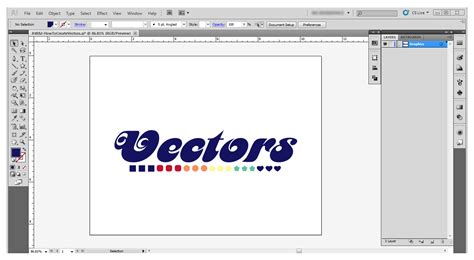 How To Create Vectors In Adobe Illustrator 12 Steps