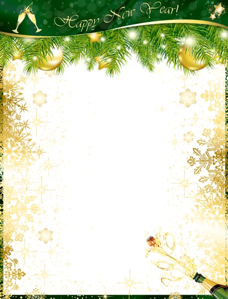 Happy New Year Png Frame Its Christmas Frames Pinterest Xmas Clip