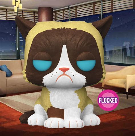 Icons Funko Pop Grumpy Cat Flocked 60 Big Apple Collectibles