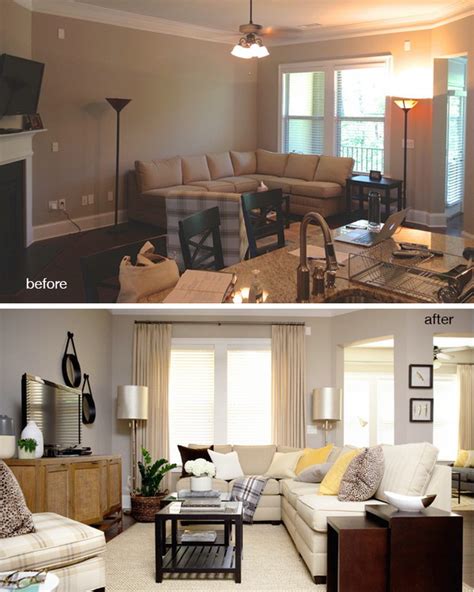 Before And After Great Living Room Renovation Ideas Hative
