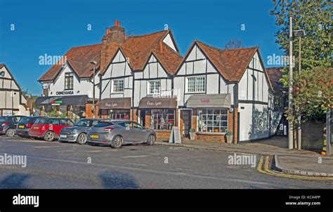 Old Amersham Buckinghamshire Shops High Street Chilterns England