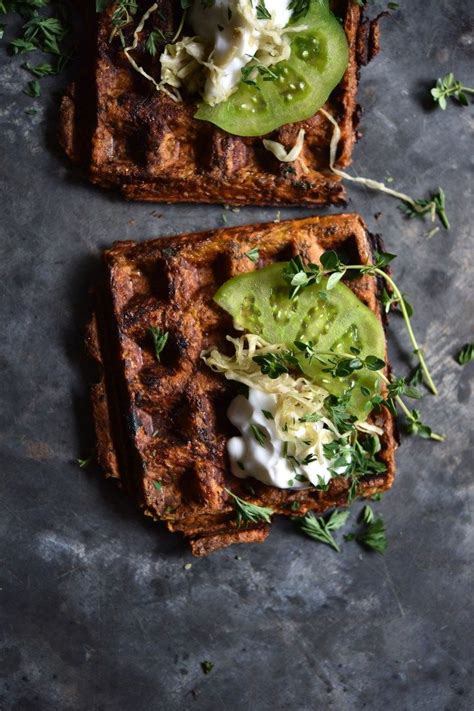 Remove from the air fryer as soon as they turn slightly golden. Three ingredient savoury sweet potato waffles | Recipe ...