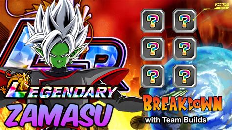 Global Lr Merged Zamasu Breakdown W Team Builds Dragon Ball Z