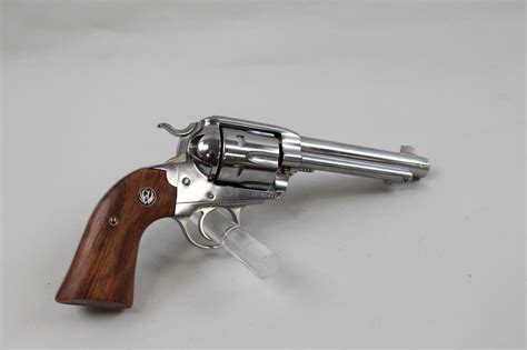 Ruger Vaquero Stainless Steel Single Action Revolver In 357 Mag