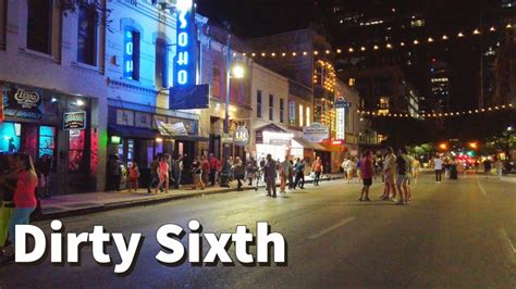 Friday Night On 6th Street Austin Tx Youtube