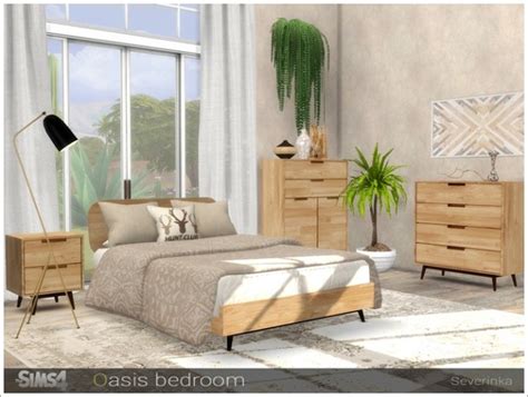 Oasis Bedroom By Severinka At Tsr Sims 4 Updates