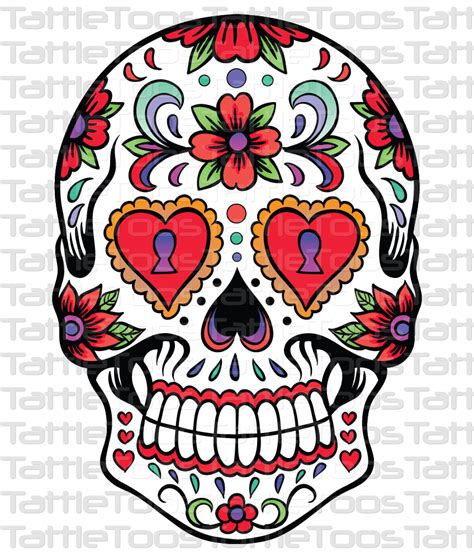 Sugskull 5 Sugar Skullsday Of The Dead In 2019 Sugar Skull Tattoos