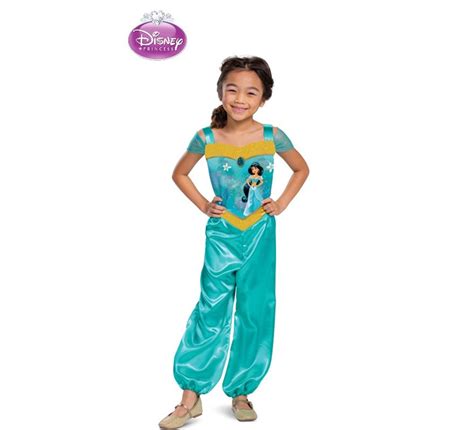 Fato Básico De Princesa Jasmine Para Menina