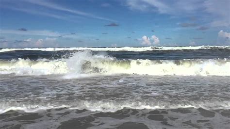 Daytona Beach Ocean Waves 2015 Youtube