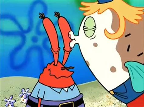 Jom tonton lyma episode 8 sekarang. Mrs. Puff kiss Mr. Krabs ♥️ | Mr krabs, Spongebob, Cartoon