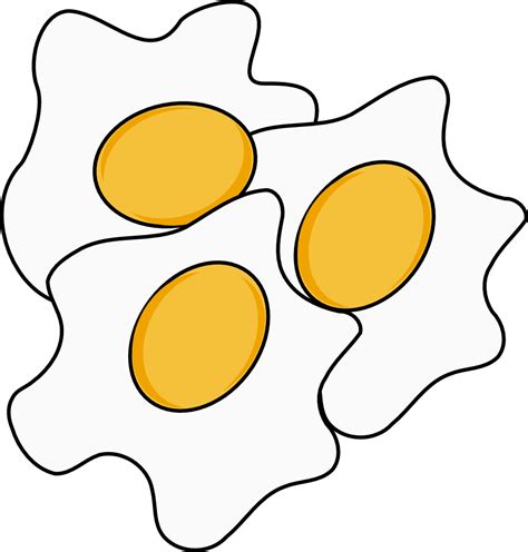 Onlinelabels Clip Art Fried Eggs
