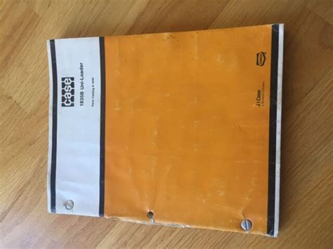 Case 1835 1835b Skidsteer Uni Loader Skid Steer Parts Catalog Manual Ebay