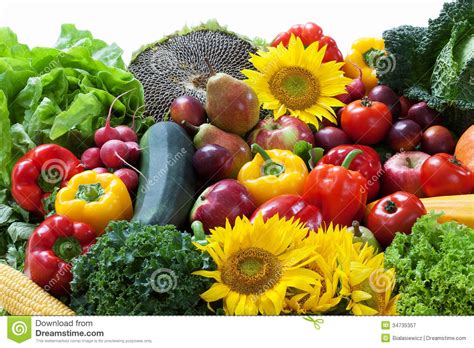 Fruit And Vegetable Pile Royalty Free Stock Photography Image 34735357