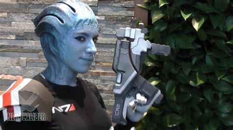 Asari Mass Effect Cosplay At Arisia 2014 Youtube