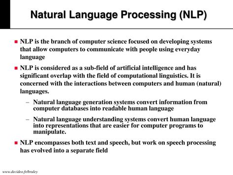 Ppt Natural Language Processing Powerpoint Presentation Free