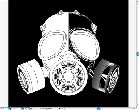 Create A Badass Gas Mask In Illustrator Abduzeedo Design Inspiration Gas Mask Gas Mask