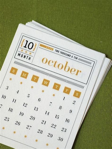 55 Creative And Unique Calendar Designs Calendar Design Calender