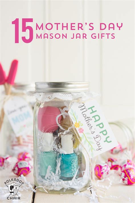 Last Minute Mothers Day T Ideas And Cute Mason Jar Ts