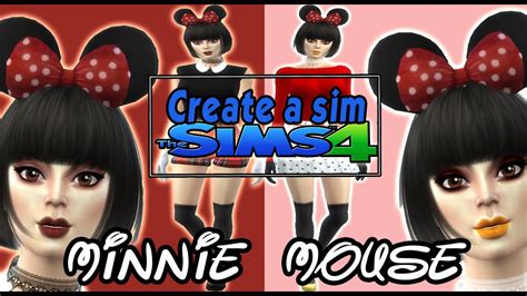 Sims 4 Minnie Mouse Cc