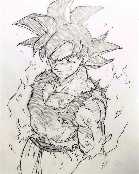 Anime Dibujos A Lapiz Goku Anime Dragon Ball Super Dragon Ball Super Manga Dragon Ball