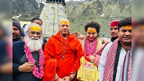 Kangana Ranaut Offers Prayes At Kedarnath One News Page Video
