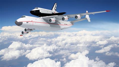 Vehicle Clouds Airplane Aircraft Spaceship Air Force Antonov An