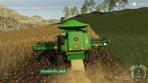 Мод на комбайн John Deere 50 60 Sts Series Beta для игры Farming