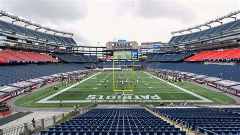 Gillette Stadium Officially Opens As 1st Mass Covid Vaccination Site In