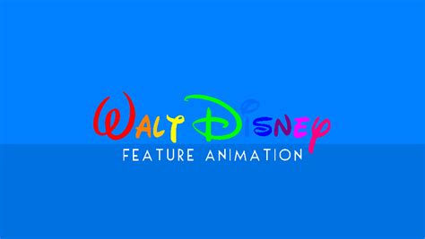 Walt Disney Feature Animation Logo 1985 2005 By Blakeharris02 On