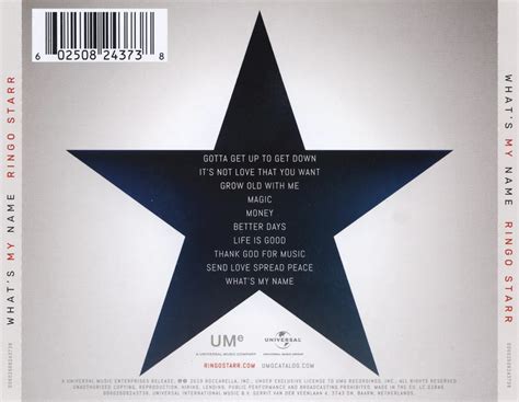 Jun 28, 2021 · ringo starr speaks onstage during the 63rd annual grammy awards at the los angeles convention center in los angeles, march 14, 2021. 2019 What's My Name - Ringo Starr - Rockronología