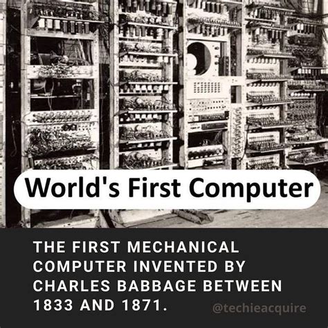 First Computer Invented By British Mathematician Charles Babbage