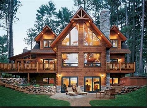 50 Best Log Cabin Homes Modern Design Ideas 45 Cabin Style Home