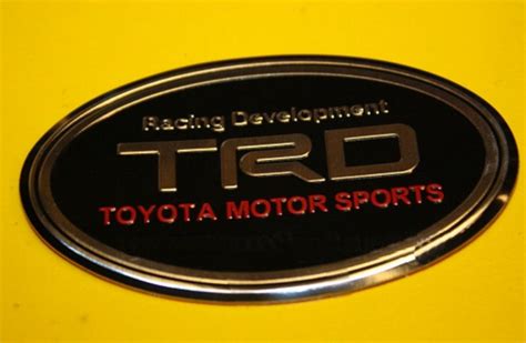 Universal Trd Aluminum Badgesemblems Tacoma World