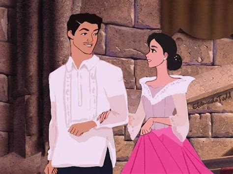 The dependence on english causes concern, but since filipino does not have words for scientific or technological terms, english. Pixar artist remakes Disney princesses in Filipino clothes ...