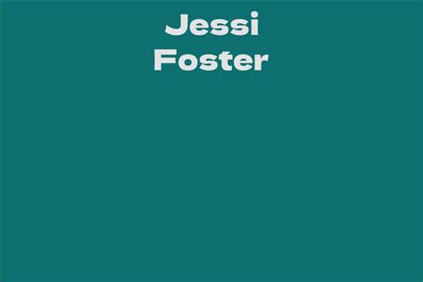Jessi Foster Telegraph