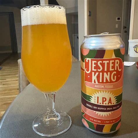Ddh Ipa Jester King Brewery Untappd