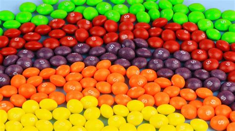 New Learn Colours With Candy Skittles Rainbow Learning Colors Youtube