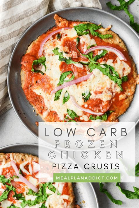 Low Carb Frozen Chicken Pizza Crusts Are Made With Lean Ground Chicken And Are Prepped In Bulk