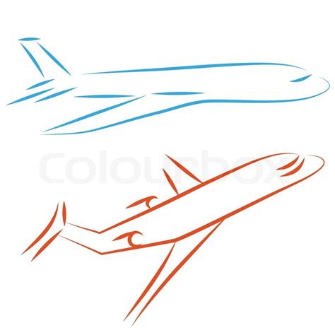 How to draw a jet plane. 16 Simple Airplane Icon Design Images - Simple Airplane ...