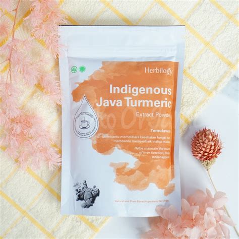 Jual Indigenous Java Turmeric By Herbilogy Temulawak Shopee Indonesia