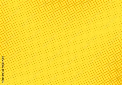 Stockvector Pop Art Pattern Halftone Comic Background Yellow Dotted