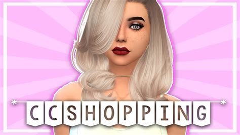 Sims 4 Custom Content Shopping 4 Youtube