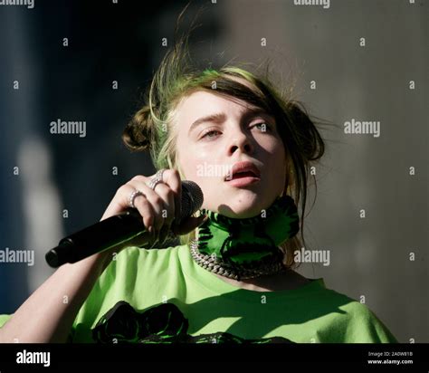 Billie Eilish Performs On Stage During The Iheartradio Music Festival