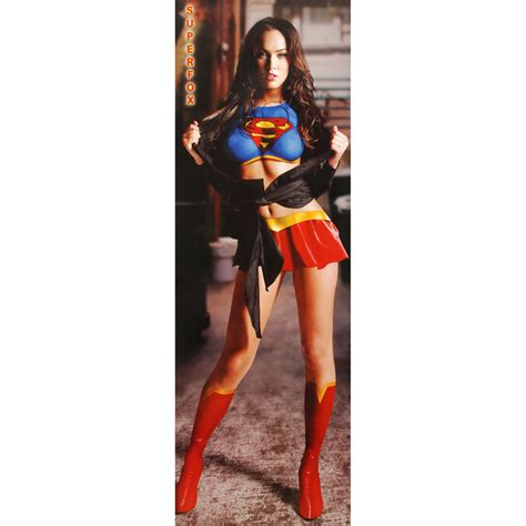 Megan Fox Supergirl Door Poster 255173 Rockabilia Merch Store