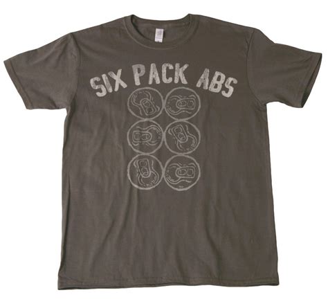 Six Pack Abs T Shirt Funny Beer Tee Shirts The Shirt List Beer