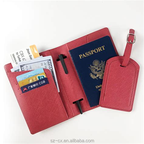 Passport Wallets Card Holders Cover Case Protector Pu Leather Travel
