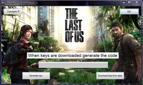 The Last Of Us Key Gen