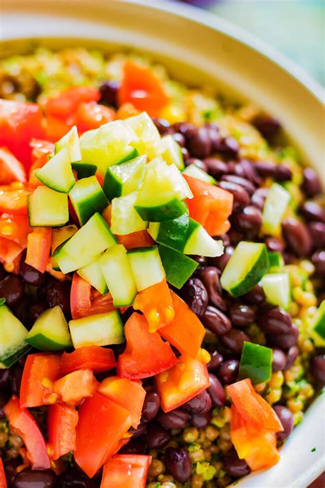 Couscous' benefits are primarily due to its selenium content. Southwest Whole Wheat Couscous Salad - Cooking Maniac