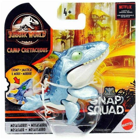 Buy Jurassic World Camp Cretaceous Snap Squad Mosasaurus Figure Online