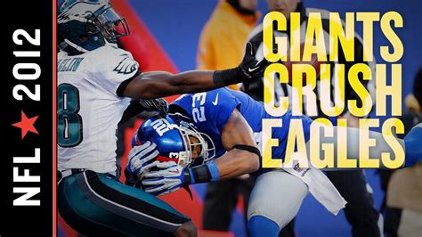 Giants Vs Eagles 2012 Despite Blowout Week 17 Win New York Eliminated From Playoffs Youtube